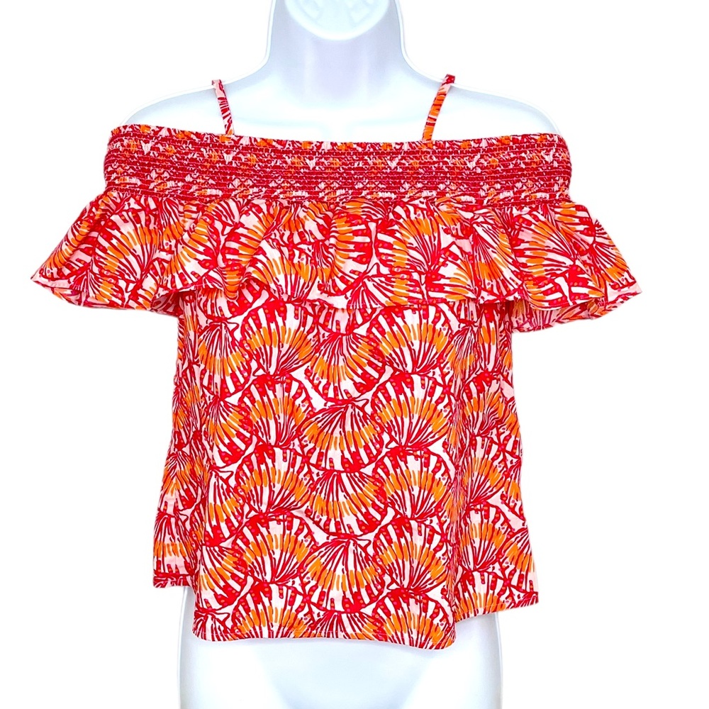 Vineyard Vines Shell Off The Shoulder Top Size XXS